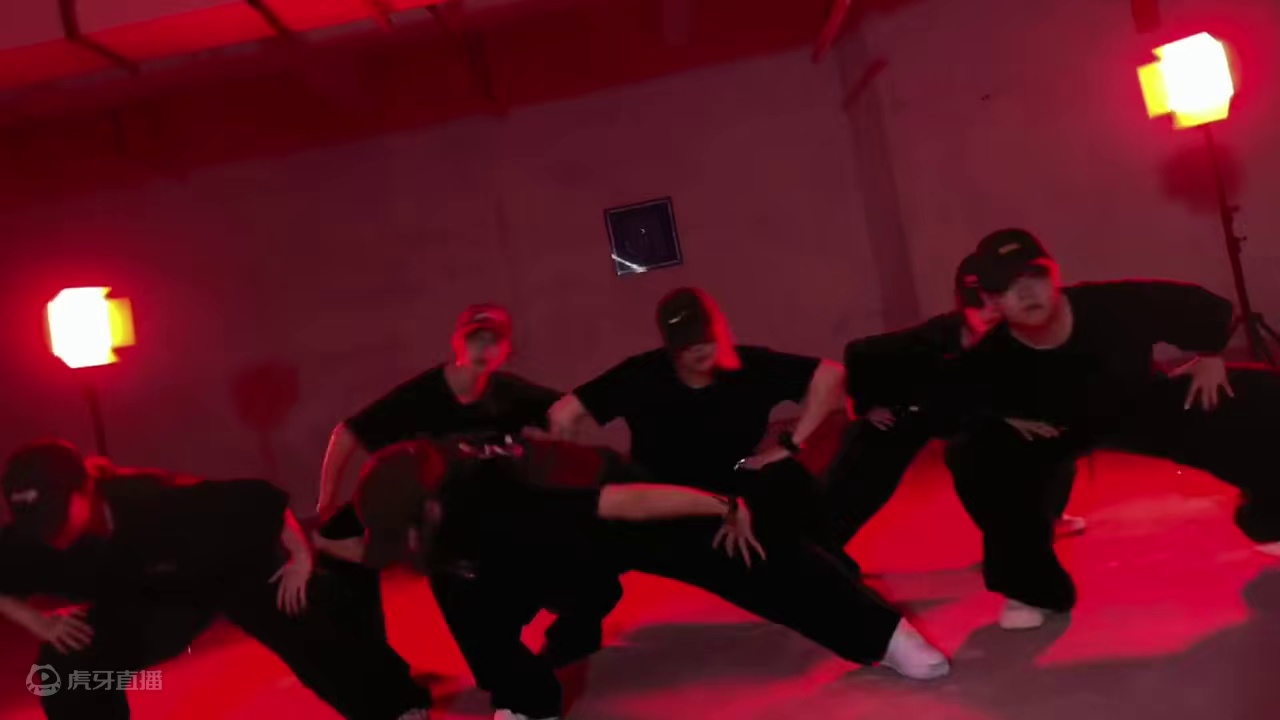 正面队形版本，基础Hiphop小齐舞安排#heymama #展兄编舞 #氛围感舞