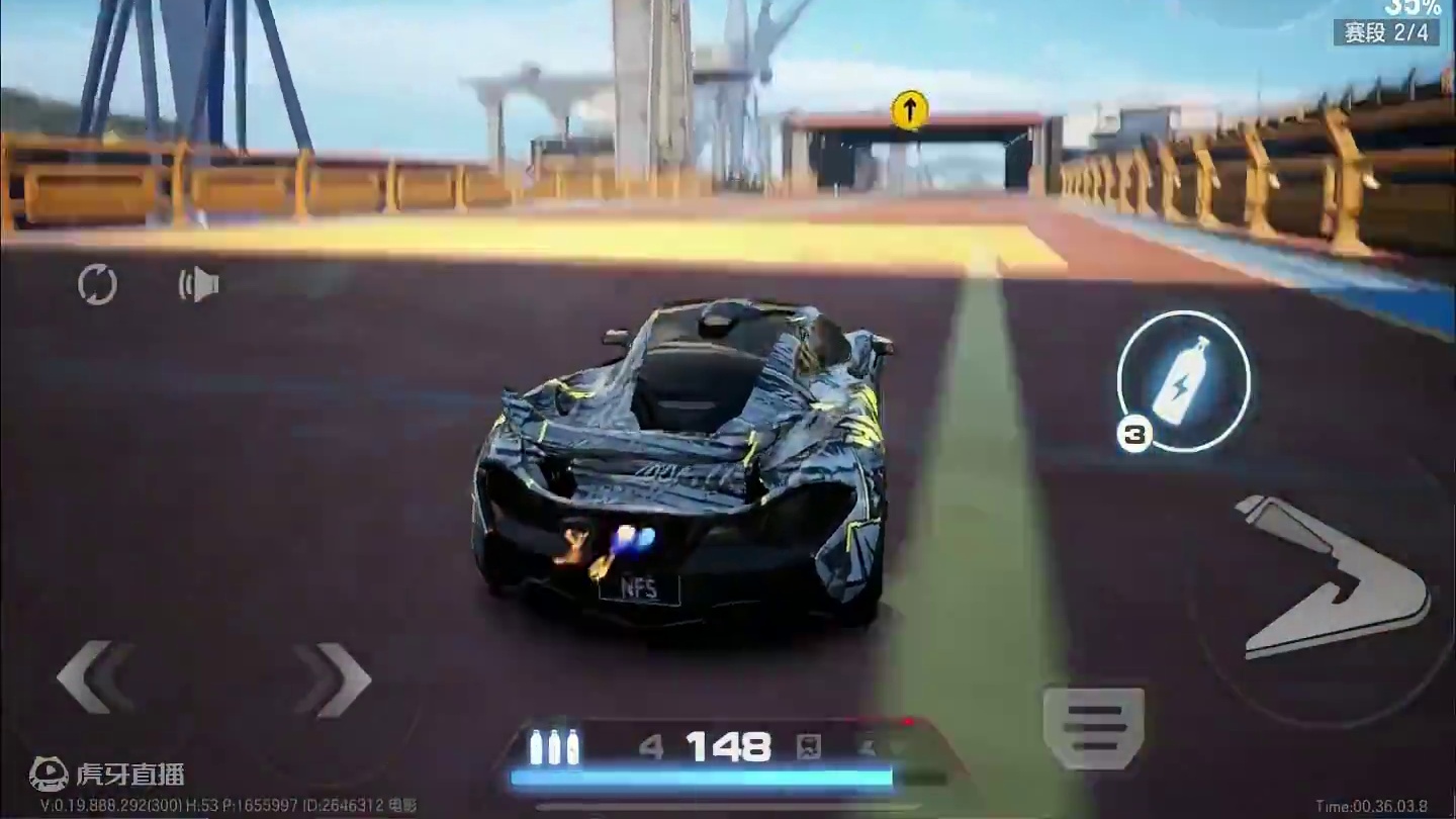 飞跃船坞1分37，无脑红标跑法 #极品飞车集结 #极品飞车集结冲刺测试 #首款开放世界多人竞速手游