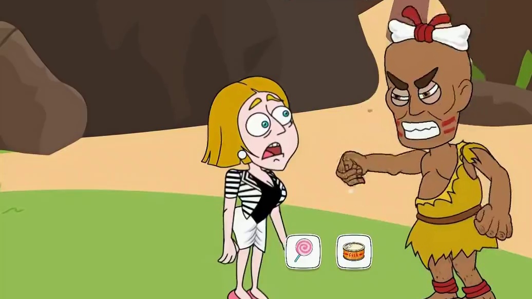 小姐姐大冒险第四十集：野人也喜欢棒棒糖 #小游戏