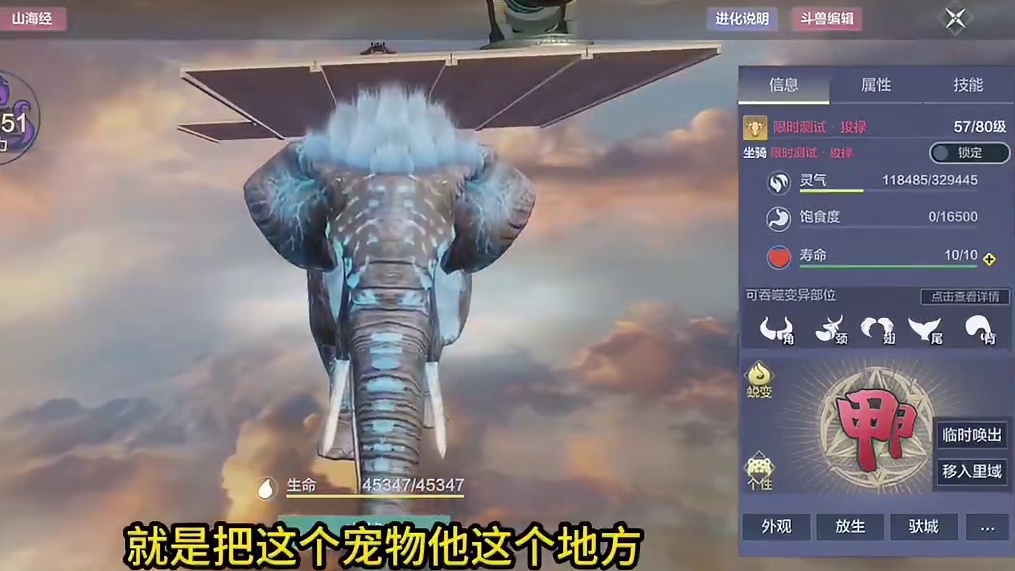 新版“摄夺镜”（宠物培养超级减负）和老版本有何区别？ #妄想山海 #山海经 #游戏资讯爆料 #手机游