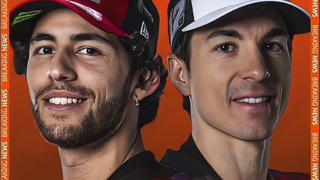 小牛和尼尼确实加盟KTM卫星车队！#motogp #阿普利亚 #KTM #暴走引擎 #赛车