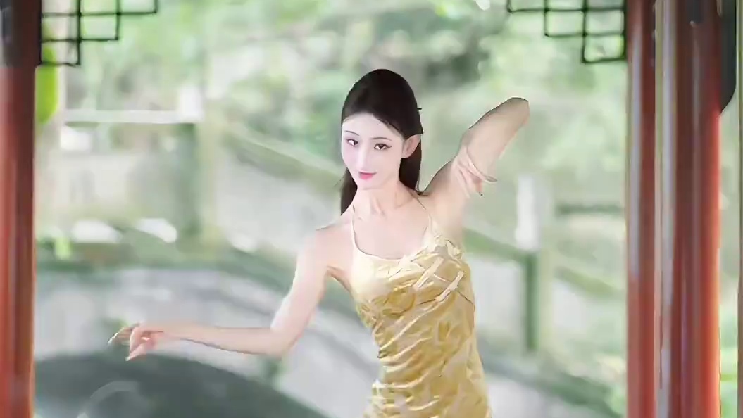 哪位大神把我簪子捡走了？#古典舞 #旗袍 #原创 #卡点 #国风合伙人