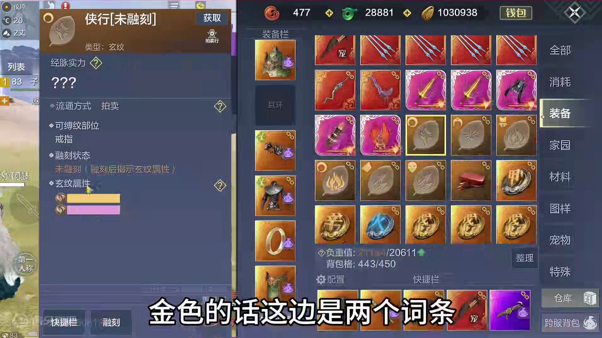 新的玄纹系统【七种套装属性】红色玄纹 未来大佬 红套装+红属性 #妄想山海 #体验服 #红色玄纹 #