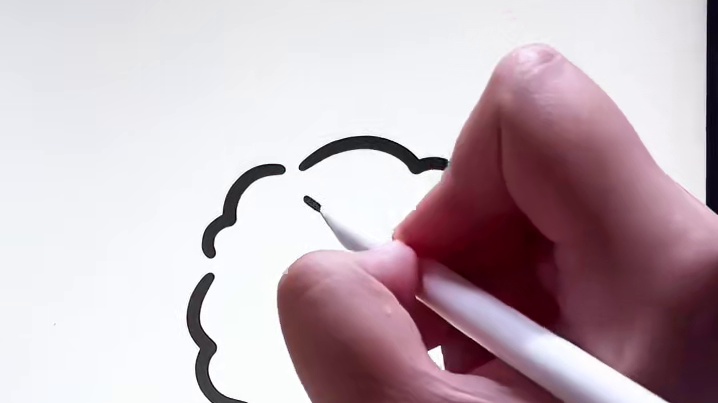 五天画金拱门系列 胖呼呼鸡腿  让我看看这么简单谁还不会画！#麦刻风 #金拱门 #画画 #procr