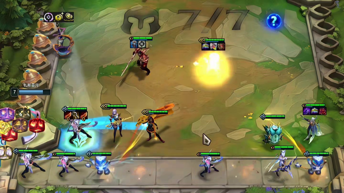 狙神盖伦：区区三星小法，拿下#云顶之弈 #金铲铲之战