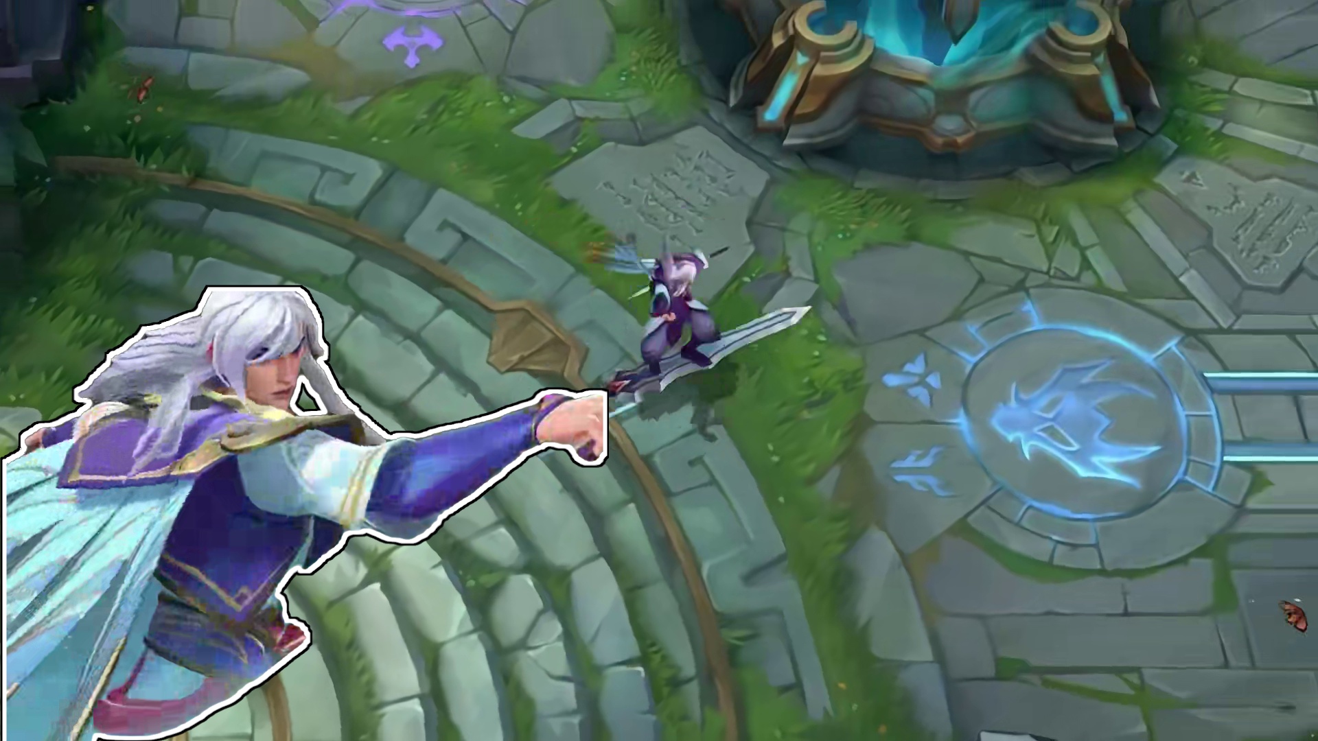 联盟手游玉剑传说无影泰隆皮肤特效抢先看！ #还是lolm会整活 #lolm上分英雄