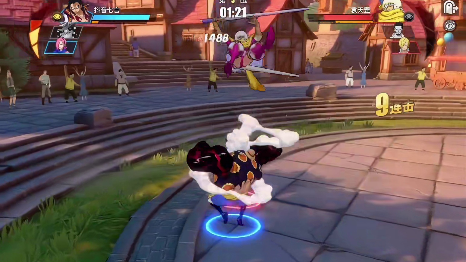 四挡唐力人超级打法！各位请笑纳！#航海王热血航线