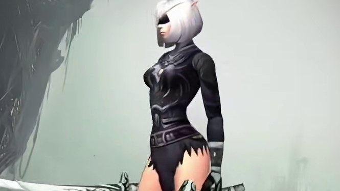 cos尤尔哈2b小姐姐，魔兽世界皮甲幻化分享，附调料包 #魔兽世界幻化 #尼尔机械纪元 #2b小姐姐