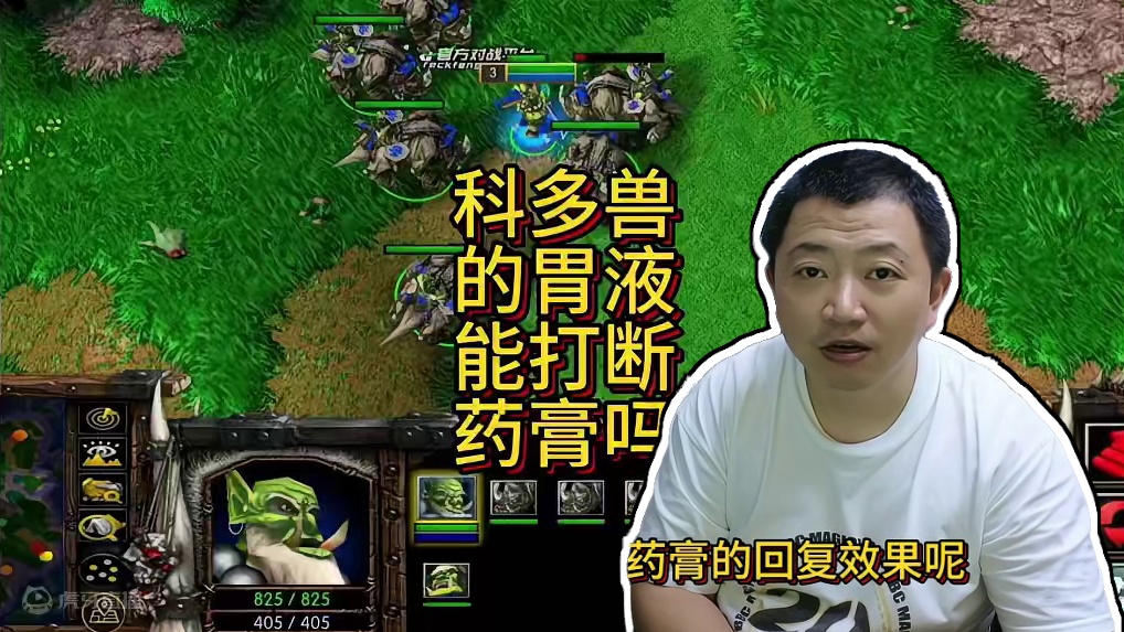 科多兽的胃液能打断药膏吗？ #bbc #张宏圣 #magicyang #魔兽争霸3 #大兴量贩
