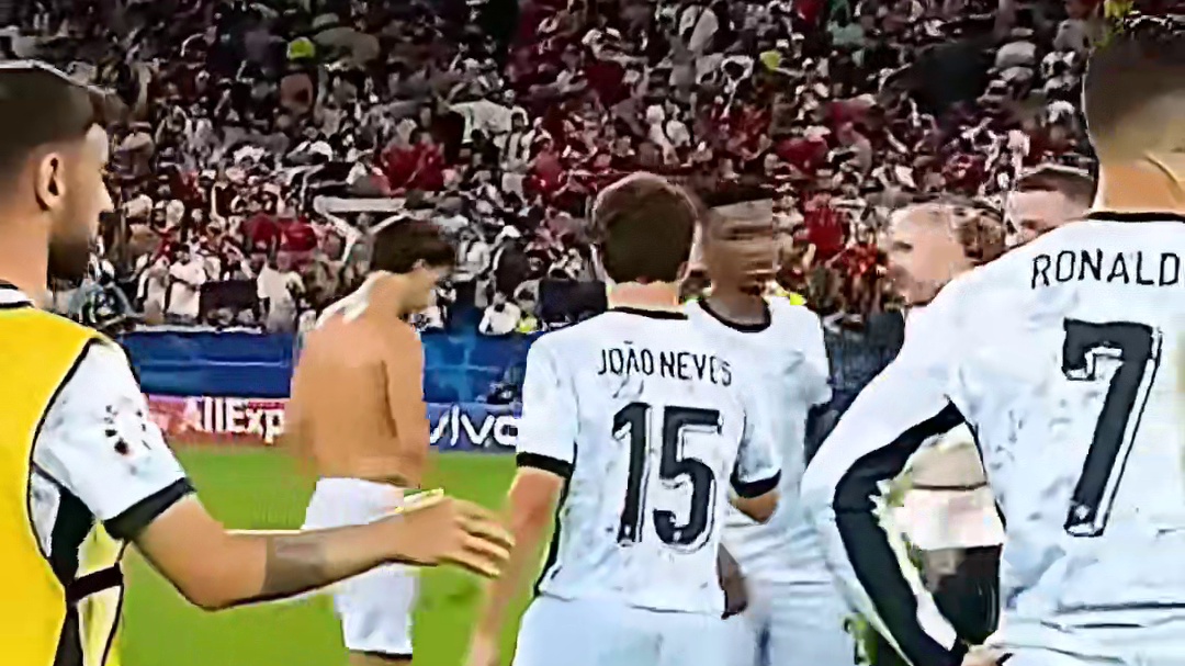 格鲁吉亚2比0葡萄牙小组第三出线#欧洲杯 #dou来足球季 #足球的魅力 #c罗