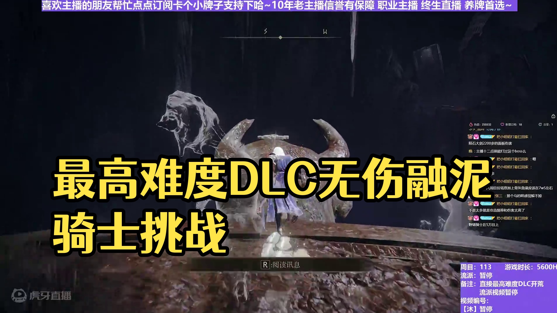 【沐】最高难度DLC开荒系列特辑-融泥骑士（无伤）