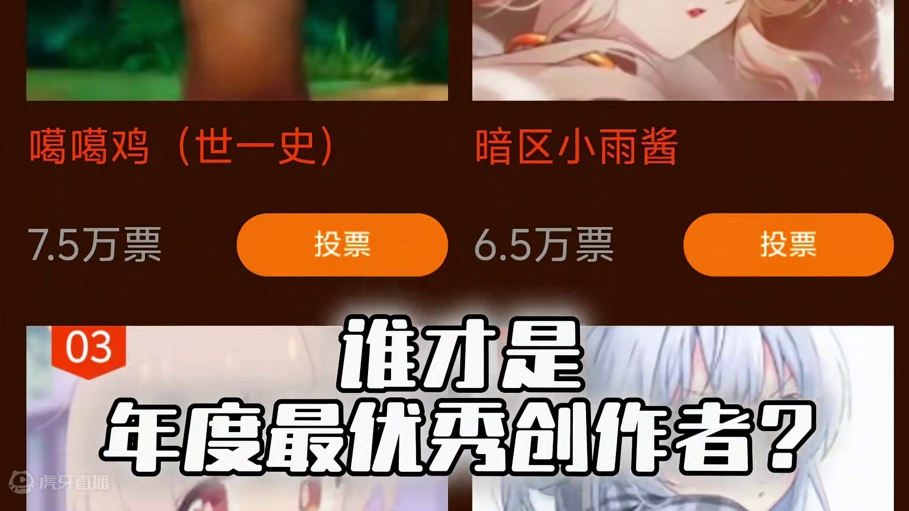 《谁才是年度最优秀的创作者？》