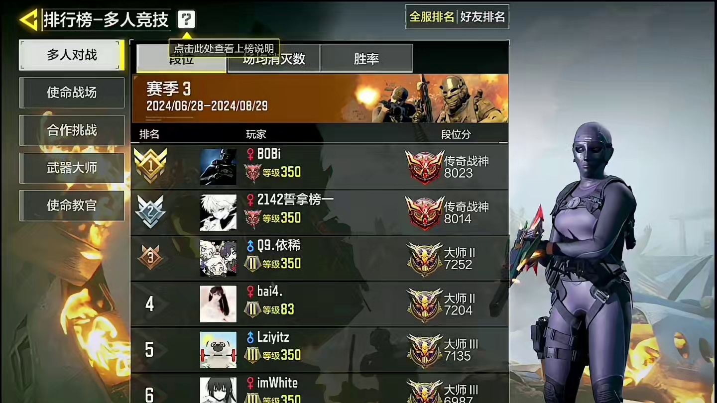 这个赛季确实不太好打#codm