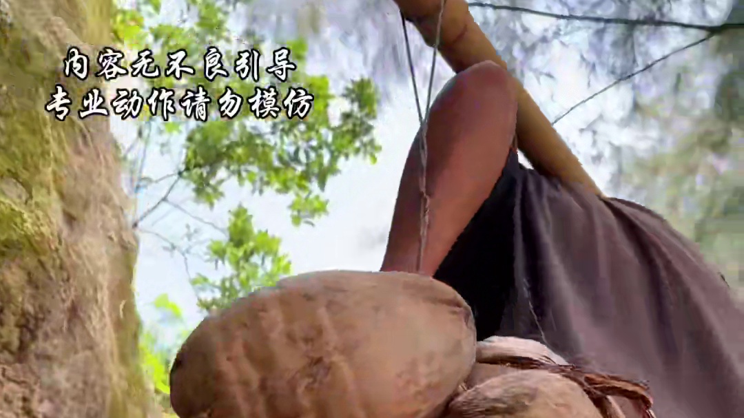 野外生存 第29集｜野外生存利用椰子制作八爪鱼陷阱#户外 #野外生存 #流浪 #海岛