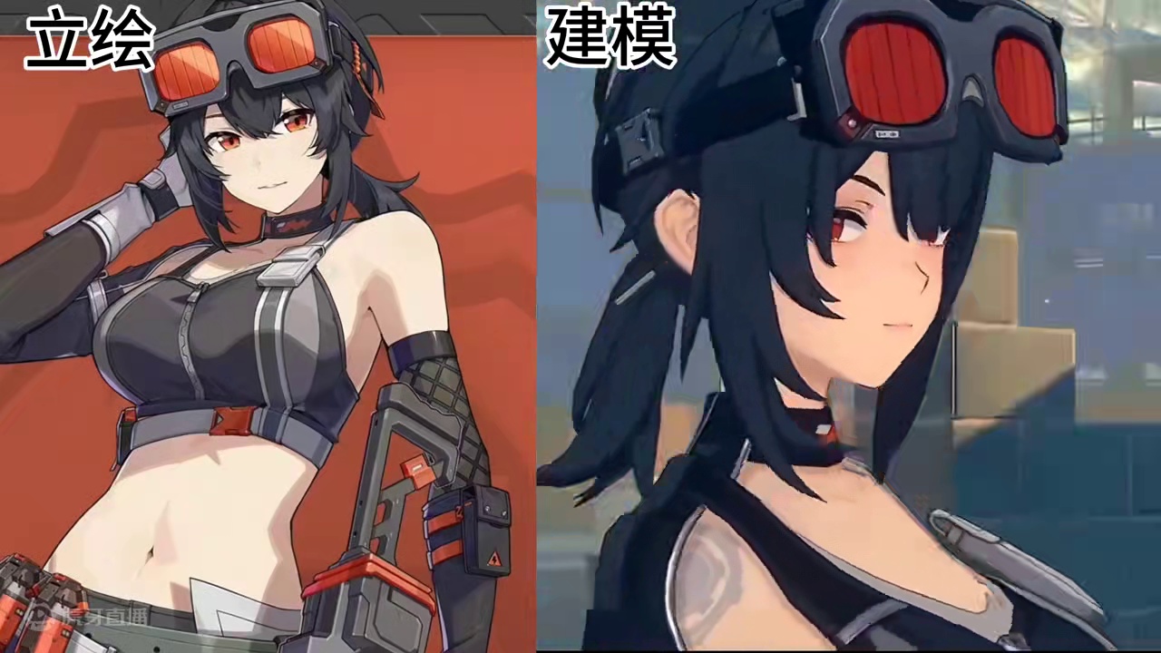 绝区零角色建模和立绘你更喜欢哪个