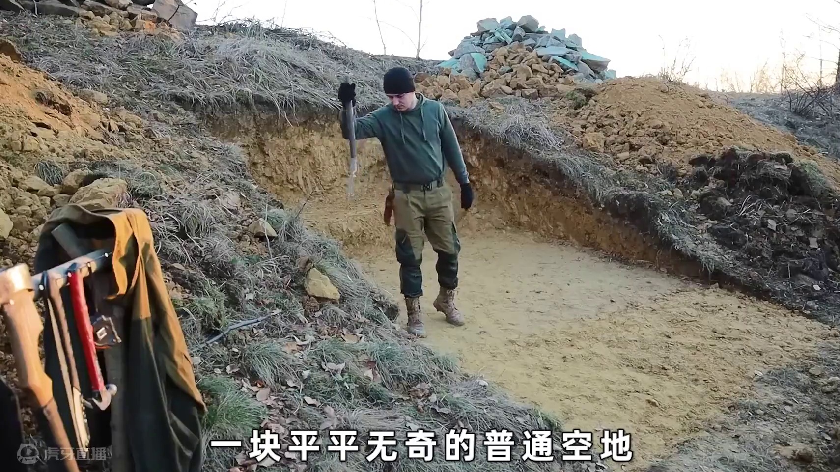 一口气看完：男人花半年搭建出童话中的霍比特屋，让你住进去就不想出来#木屋建造 #荒野建造 #解压助眠