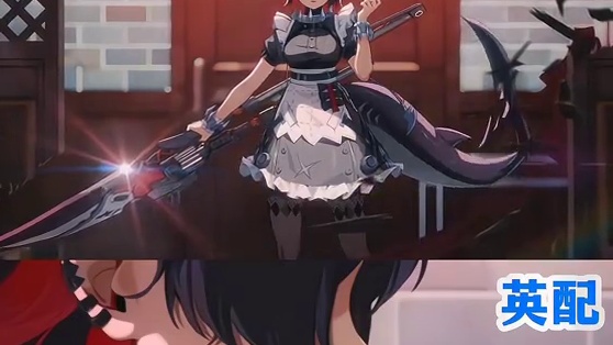 鲨鱼妹中英配音对比。#绝区零 #绝区零版本前瞻 #猛犸特勤组 #绝区零前瞻直播