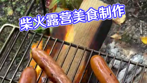 柴火做美食 #露营报告