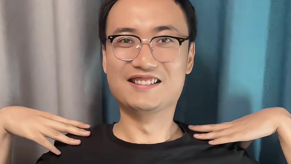 确诊牛仔是女生 #老猫牛楠 #动作挑战 #内容过于真实