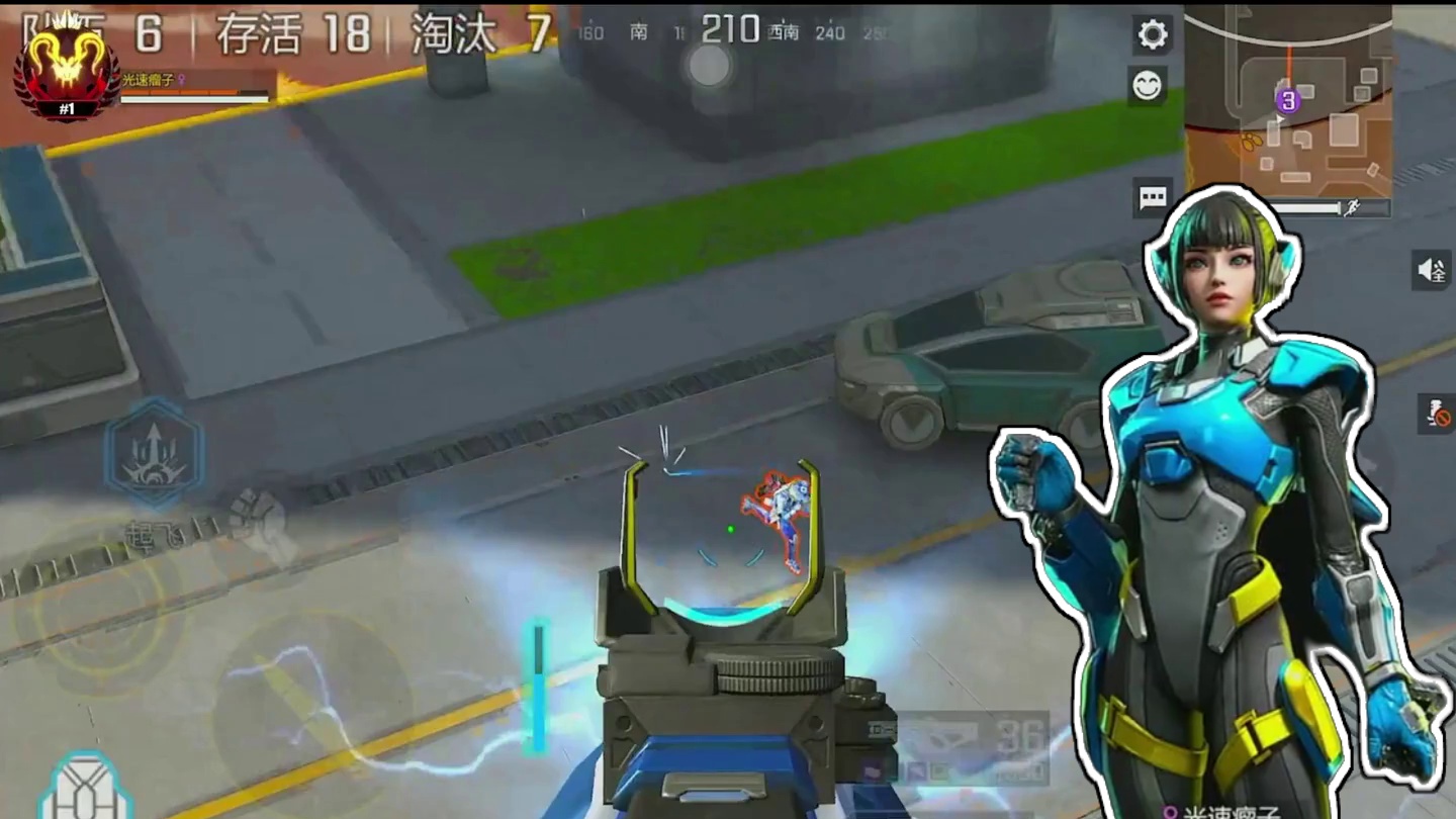 为什么最后一波伤害一瞬间打中我五枪呢？#高能英雄  #高能英雄s5赛季  #稚子Zz