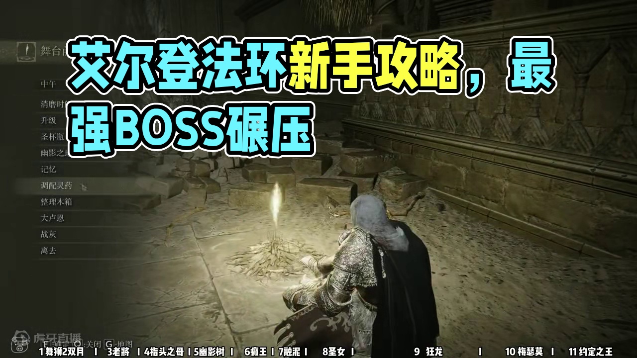 【艾尔登法环 新手攻略】骨灰vsBOSS（最强骨灰） #艾尔登法环 #达达猪 #艾尔登法环新手攻略