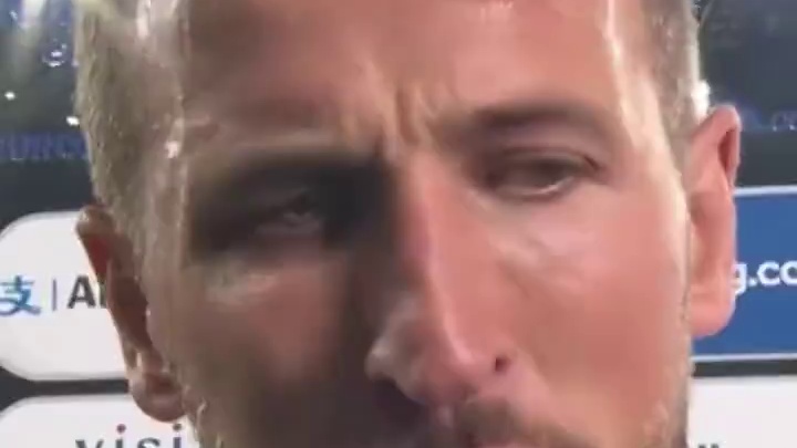 英格兰晋级欧洲杯决赛，赛后大英队长凯恩誓言周末要拿下冠军。