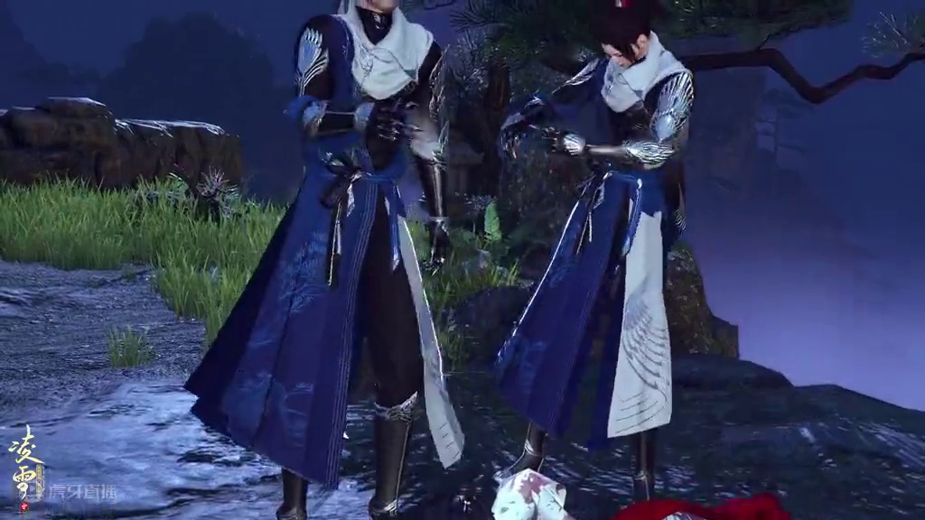 第一集：又是穿越的梗，开局遇渡劫帝尊。 #逆水寒ol #二次元 #古风