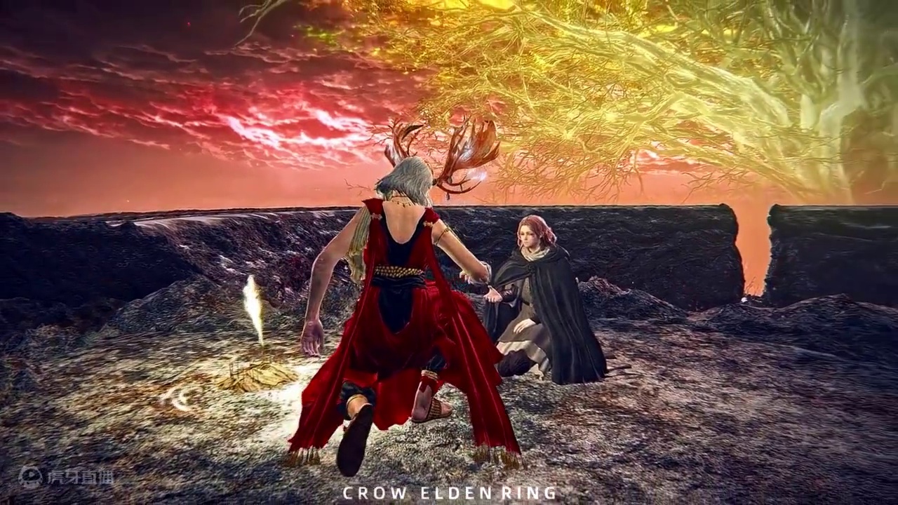 “梅琳娜像块木头，为了让你成王” #艾尔登法环 #游戏风景 #游戏中的震撼瞬间