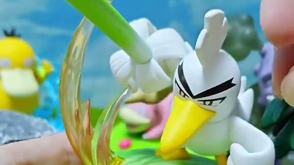 #宝可梦 玩乐主义小尺寸手办来啦，可达鸭/呆呆兽/双弹瓦斯和葱游兵，太帅啦#玩乐主义funism #