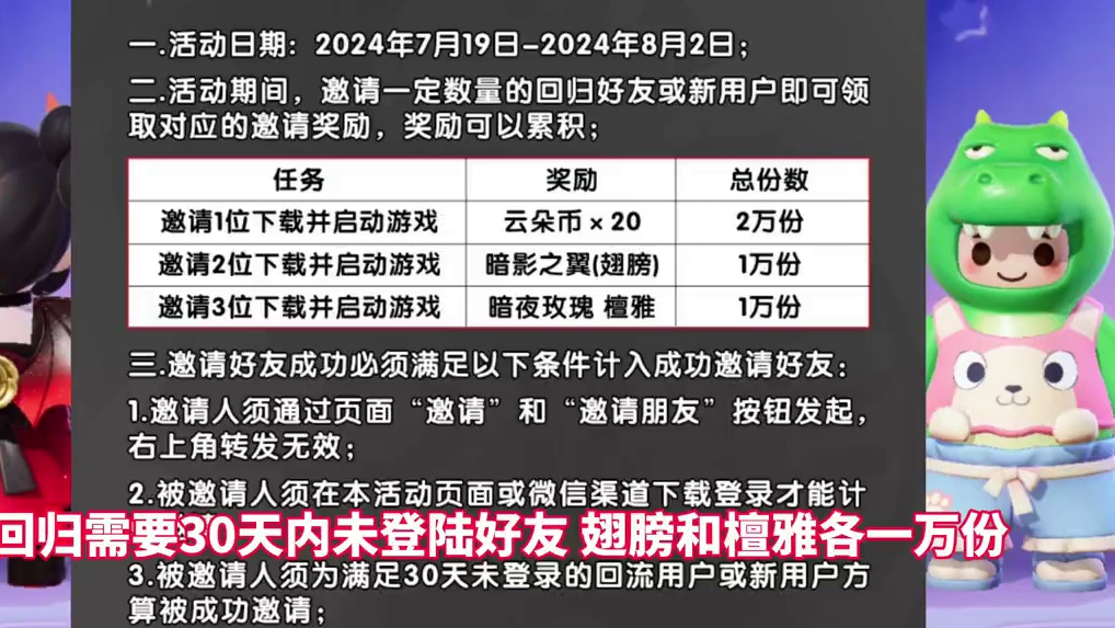 V区暗夜玫瑰和翅膀，双区糖小乐，获取攻略 #元梦之星 #畅玩元梦夏日乐园 #游戏内容风向标 #元梦之