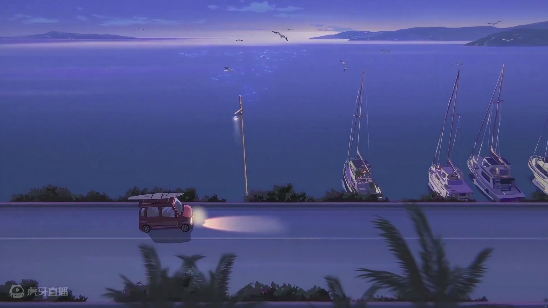 《崩坏3》概念动画短片「夏令回想」 沙滩，海浪，棕榈树，在柔和的晚星下挥舞仙女棒，点燃回忆中永不结束