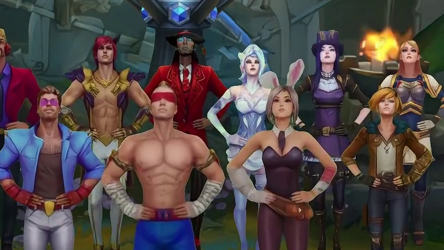 广场舞2.0 #lol手游峡谷整活王 #没有联盟融不进的圈子