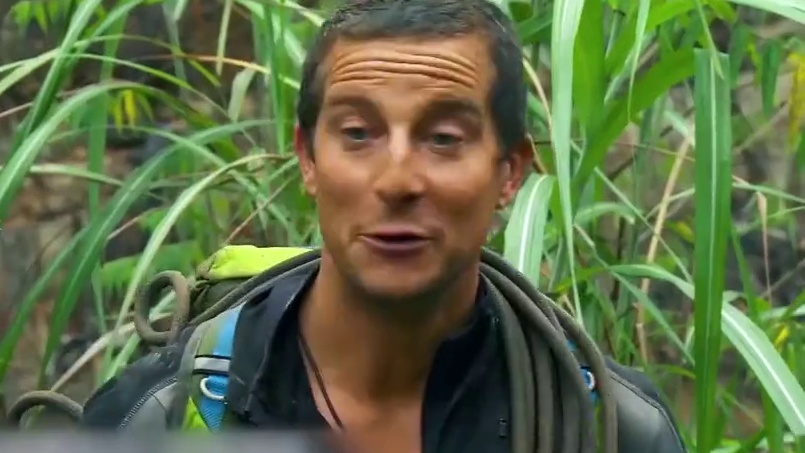 贝爷带领中国的八位明星体验荒野求生，结果却被皮蛋给上了一课 #荒野求生 #野外生存 #户外