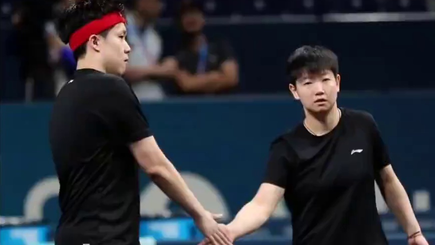 国乒亮相巴黎竞技场，为奥运做最后实战演练#巴黎奥运会#国乒巴黎备战