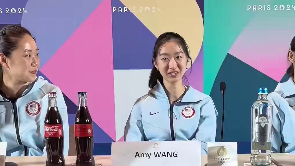 美国女乒采访中被问到想和哪位中国选手打混双，运动员们难掩对国乒队员的欣赏 期待奥运健儿们都能发挥出自