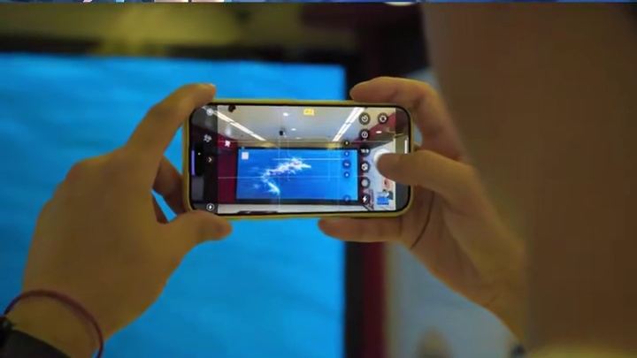 CGTN×深空之眼 |「碧海同歌」海洋公益保护行动大屏回顾 #深空之眼 #碧海同歌