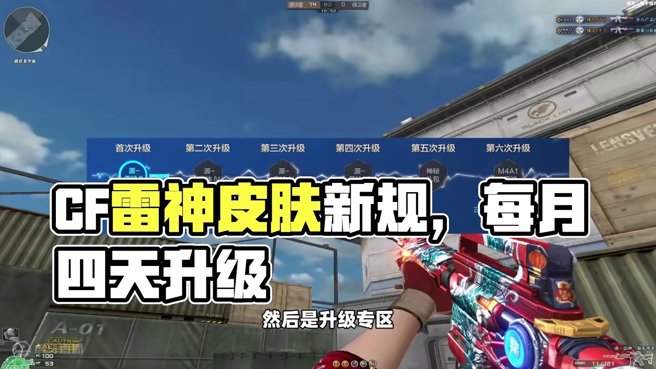 CF源计划2.0规则修改，弄到雷神变得简单了？ #CF16周年 #雷神林更新 #穿越火线