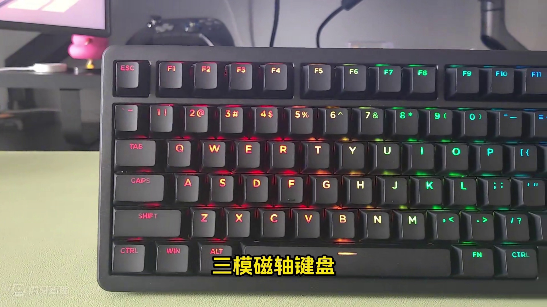 磁轴键盘越来越卷了！用料堆满的全新客制化键盘 AGK75 #STEAM游戏 #磁轴键盘 #机械键盘 