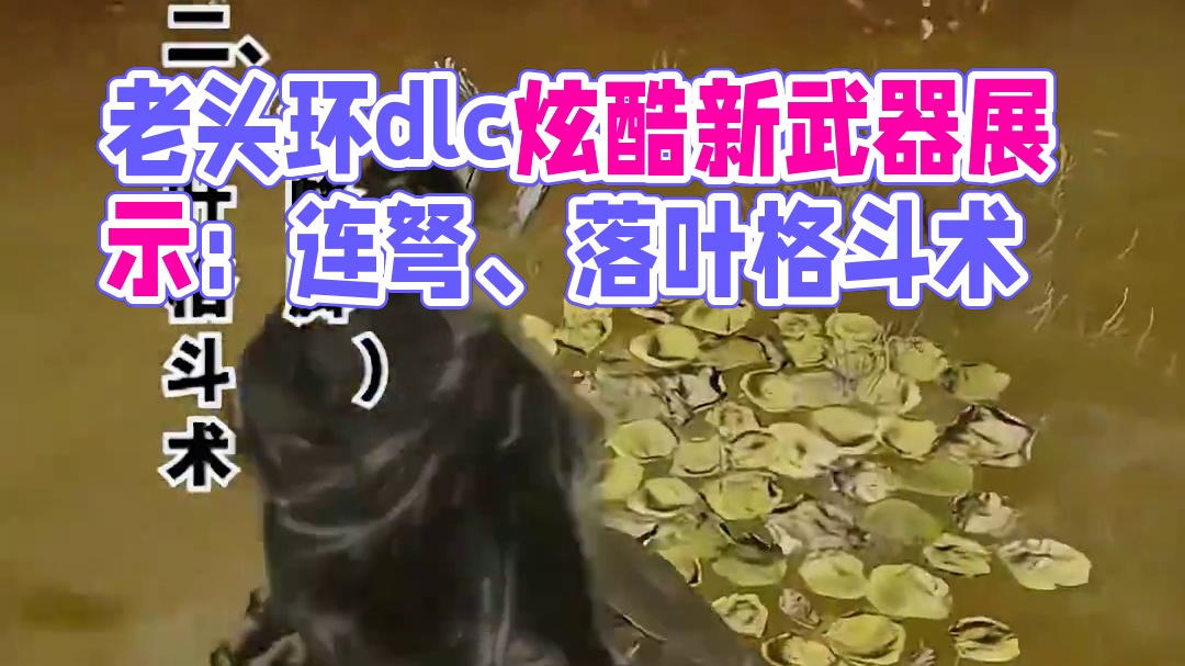老头环dlc爽到的新武器+部分魔法展示 1.连弩（加特林弩）
2.落叶格斗术（仙峰脚）
3.反手刀
