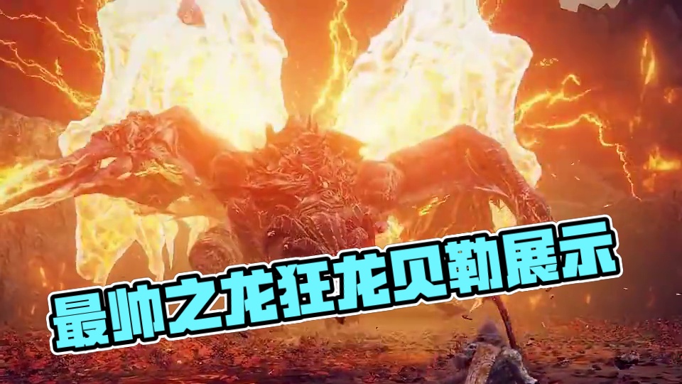 这气势！我愿称你为最帅之龙！#艾尔登法环DLC #狂龙贝勒 #艾尔登法环