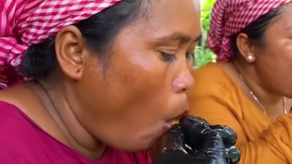 印尼农场生活 #我的乡村生活 #原始美味 #农村美食 #农村生活