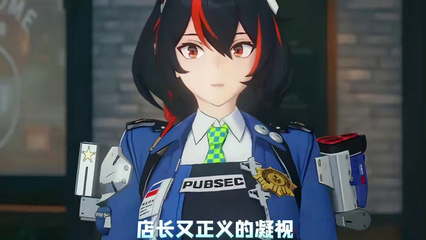 铃妹眼神坚定得像要入党！ #绝区零 #绝区零公测 #绝区零许鸢池 #游戏内容风向标   #绝区零朱鸢