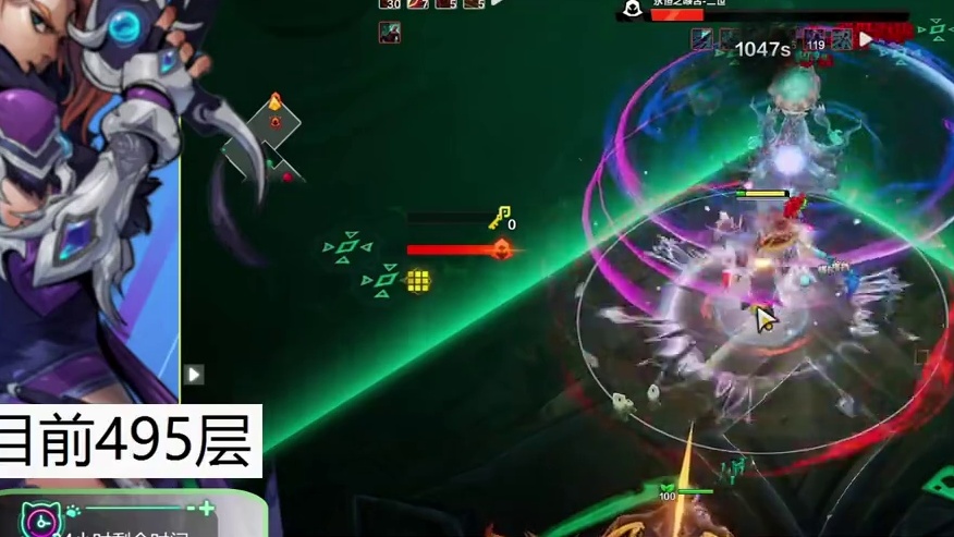 蝉锐不能冲迷城高层？生存不够？500层真光耀战车站撸就完事了 #火炬之光无限罗莎