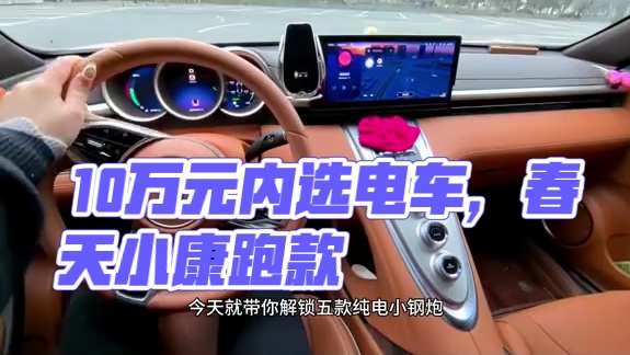10万内电车怎么选择？这几款车一定合你胃口