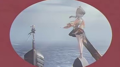 一股华山论剑即视感#崩坏星穹铁道 #星穹铁道同人汇 #明霄竞武试锋芒 #云璃 #彦卿