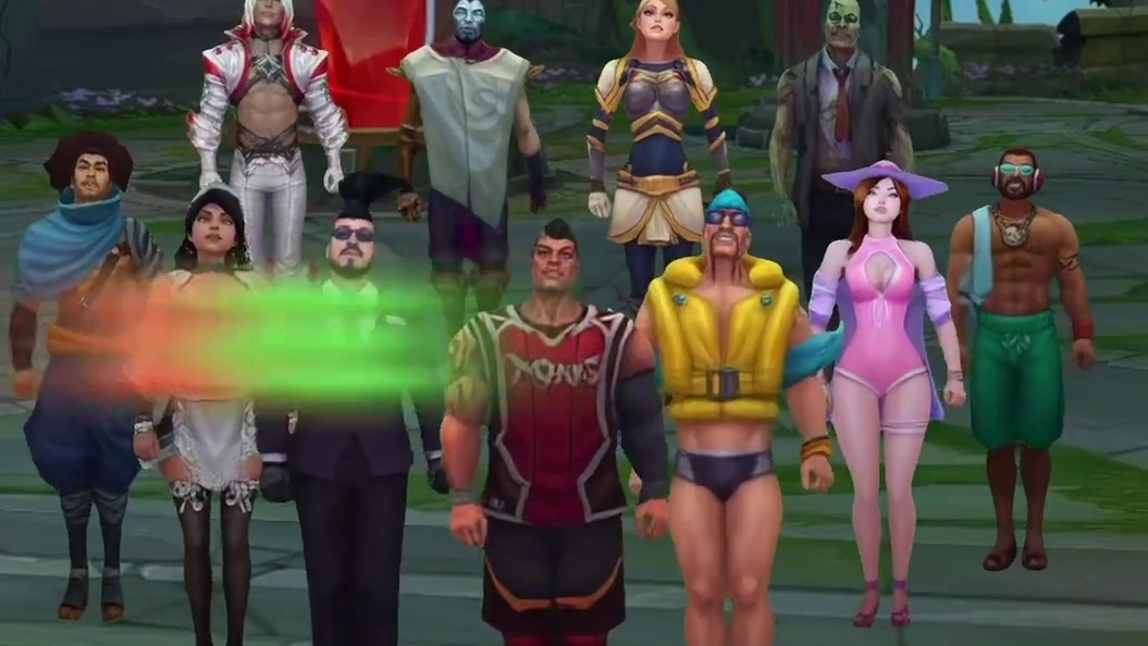 和好朋友们一起跳 #lol手游峡谷整活王 #没有联盟融不进的圈子