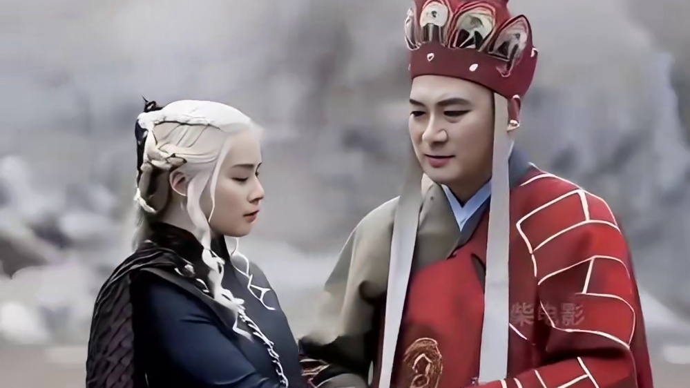 当唐僧遇见龙妈！ #唐僧 #龙妈 #西游记 #权利的游戏 #ai