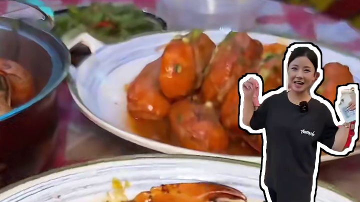 在南昌花100多吃一顿小澳龙套餐是真的爽#南昌美食 #淡水小澳龙 #海鲜 #头牌大排挡 #快来一起尝