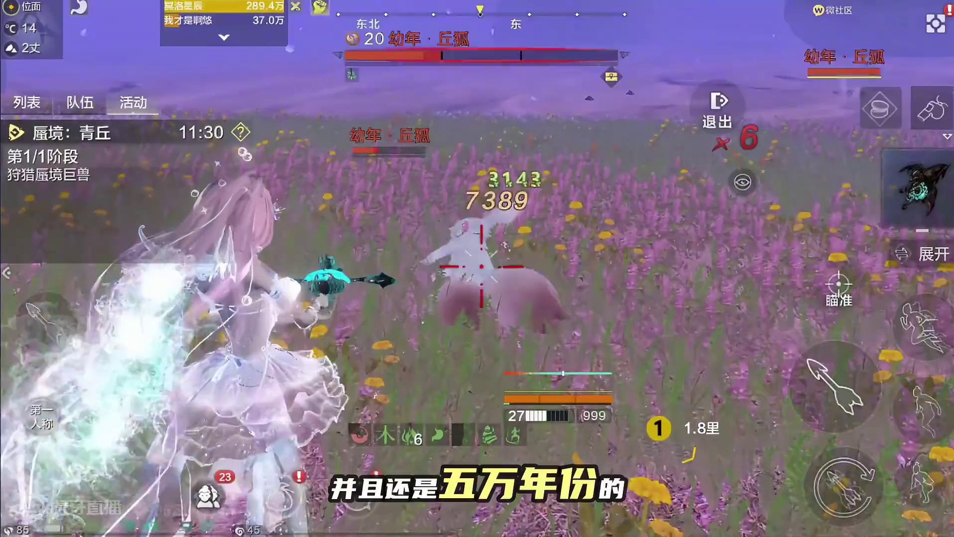 捕捉这只幼年丘狐！它将进化成神兽白泽 捕捉这只幼年丘狐！它将进化成神兽白泽#妄想山海