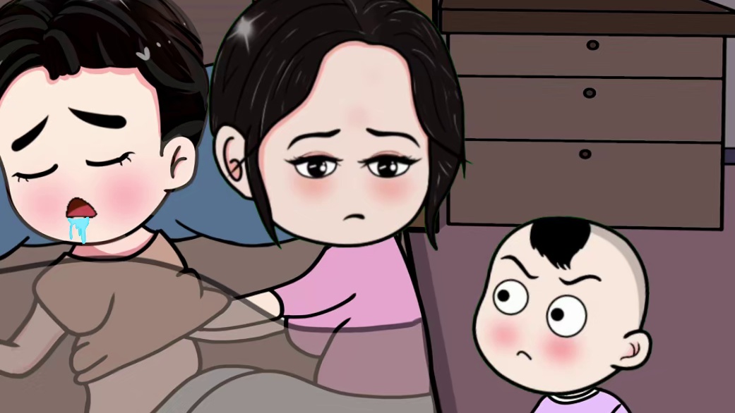 就少吃了一顿到，竟让让我去派出所？#万万没想到 #原创动画 #意想不到的结局 #童言无忌